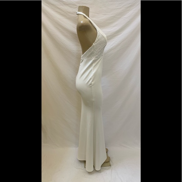 Lulu’s Size M Love Potion White Halter Maxi Dress - Picture 7 of 11